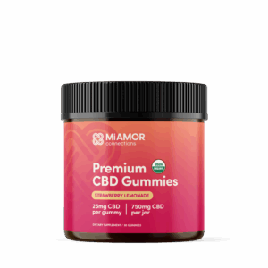 Organic CBD Gummies – Flavor-Full - Strawberry Lemonade